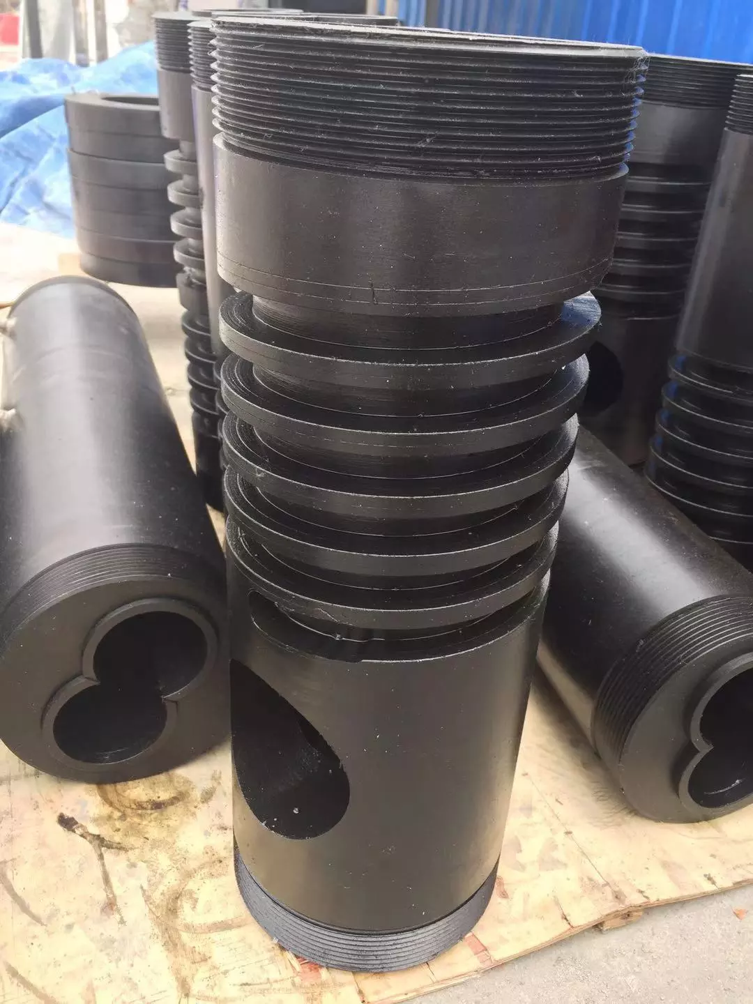 long use life alloy barrel for 65-III twin screw extruder